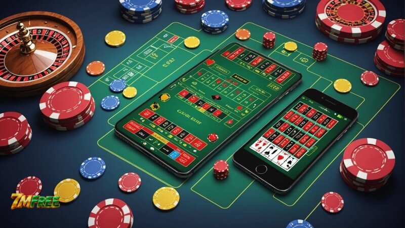 7MFree Casino - Blackjack With Hit, Stand, Double And Split