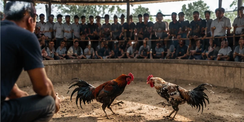 A traditional outdoor arena illustrating the setting in which rooster-related events are presented